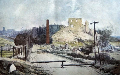 Coucy-le-Chateau, 1917